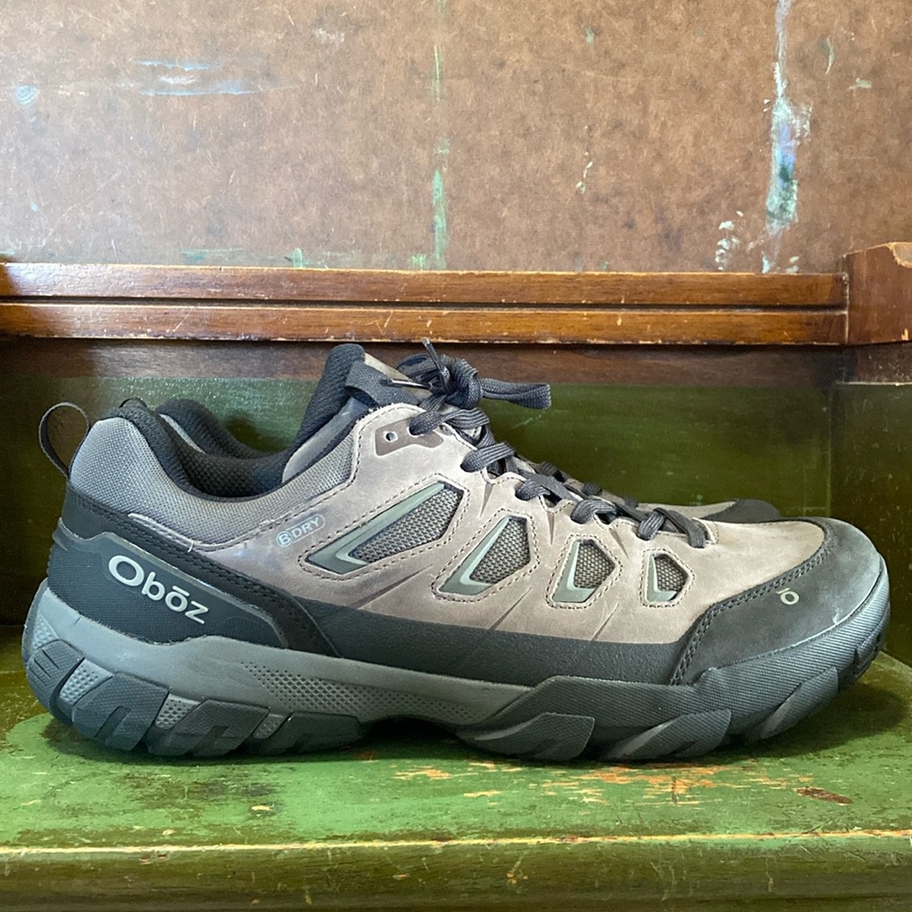 Men’s Obōz- Sawtooth X Low B-DRY Hiking Boots Waterproof Charcoal. Men’s-15W